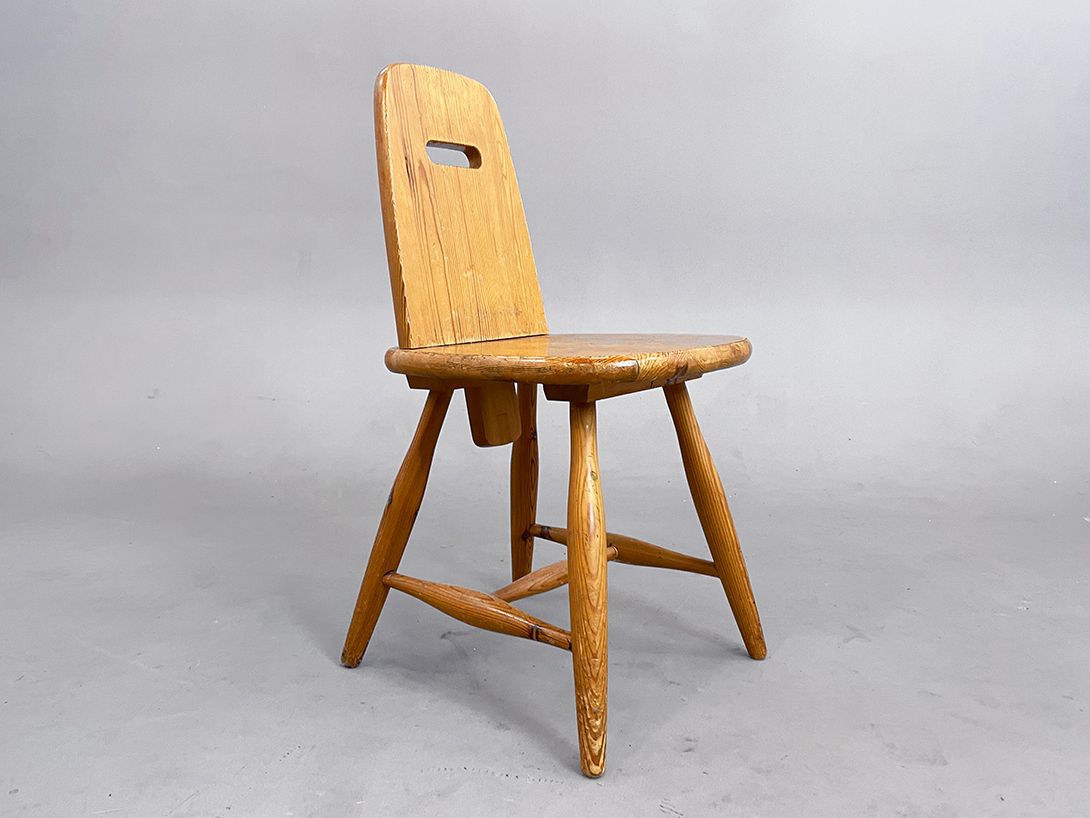 Foto Naturalistic Light Wooden Chair h80