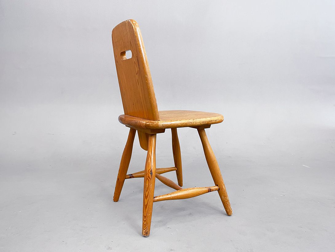 Foto Naturalistic Light Wooden Chair h80