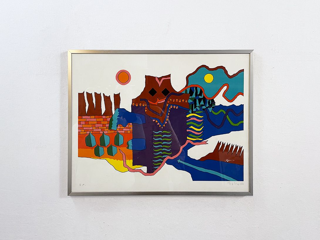 Foto Abstract Colorful Painting 52&#215;67 15E11