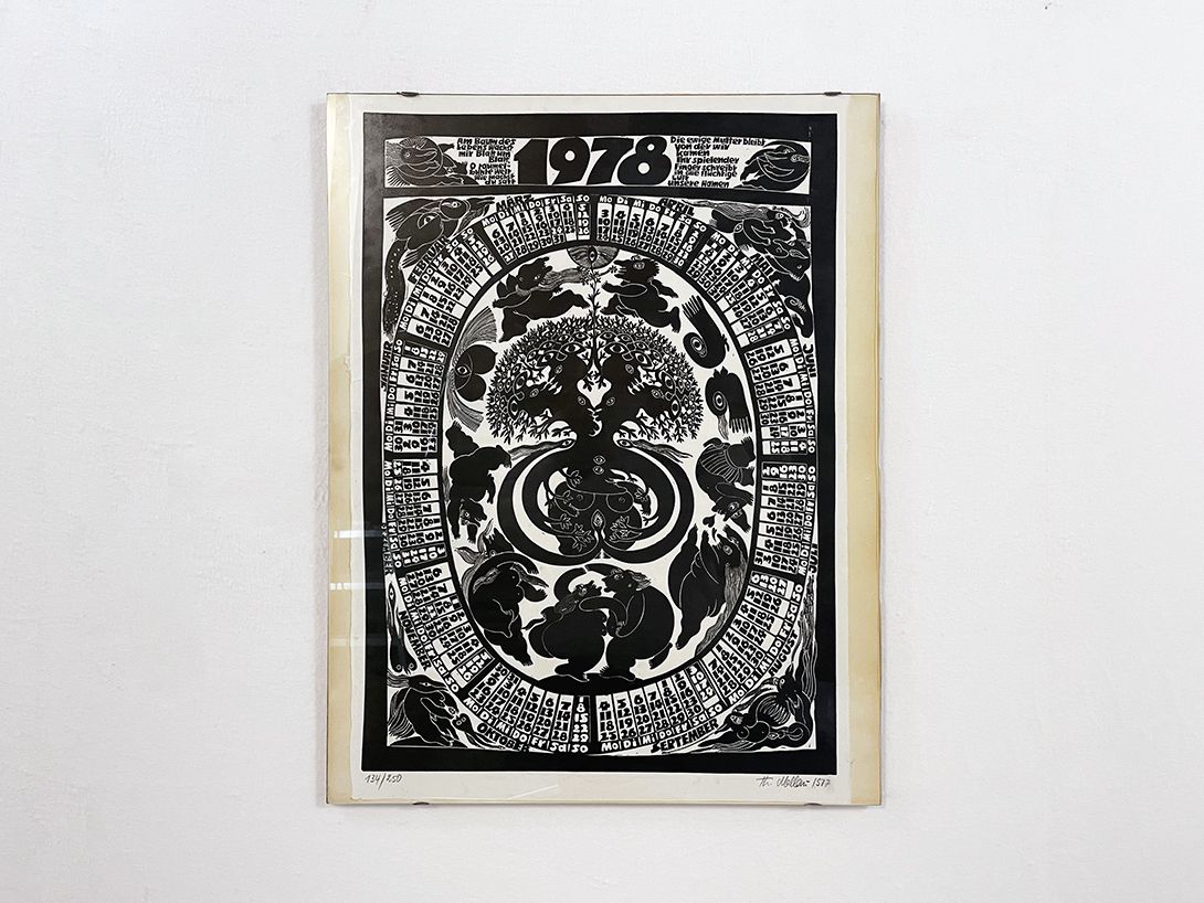 Foto Exceptional German Annual Calender 1976 h70 15E13