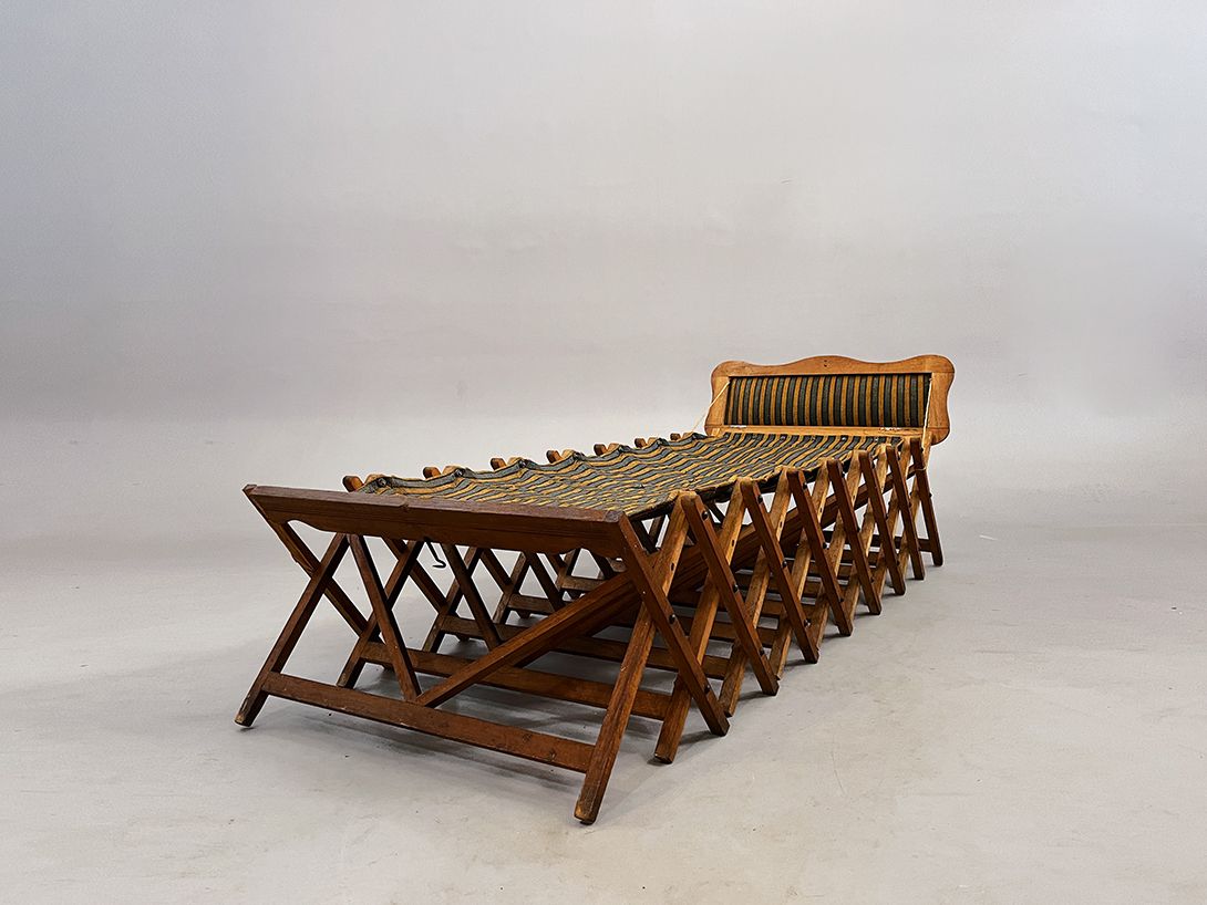 Foto Foldable Wooden Day Bed l190