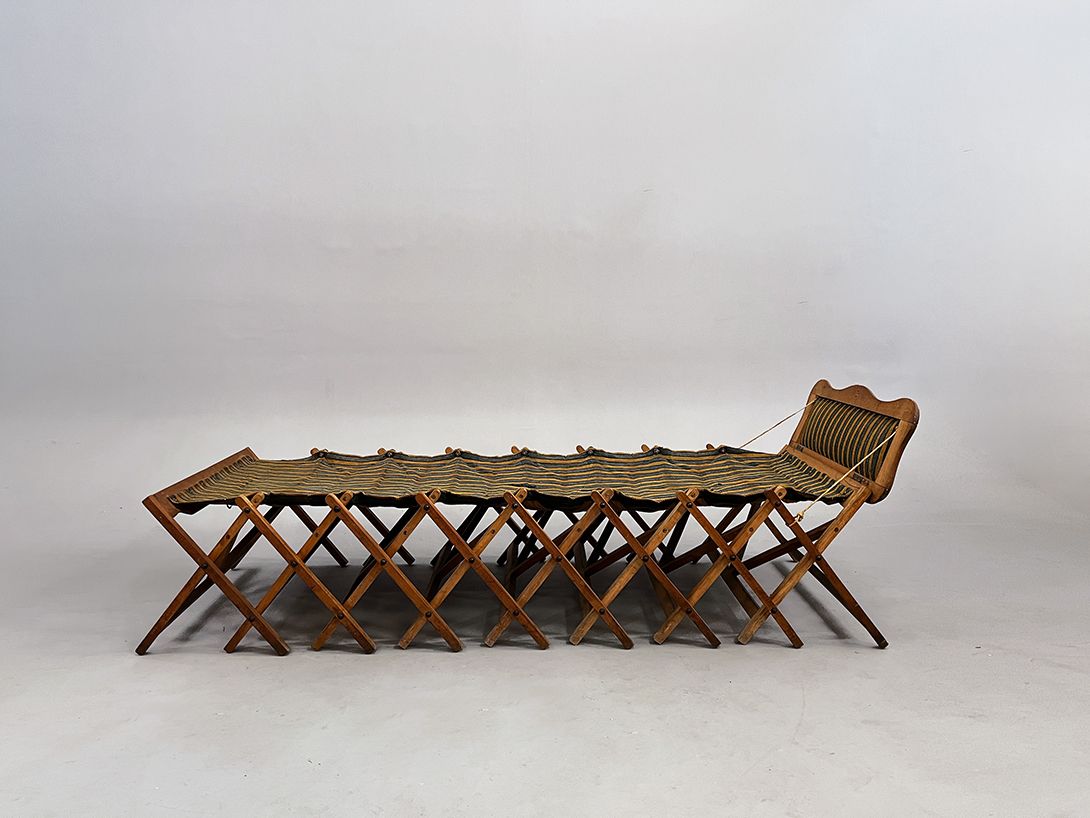 Foto Foldable Wooden Day Bed l190