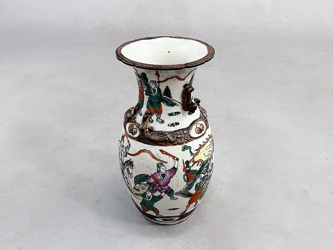 Foto Chinese Handpainted Vase h35x20