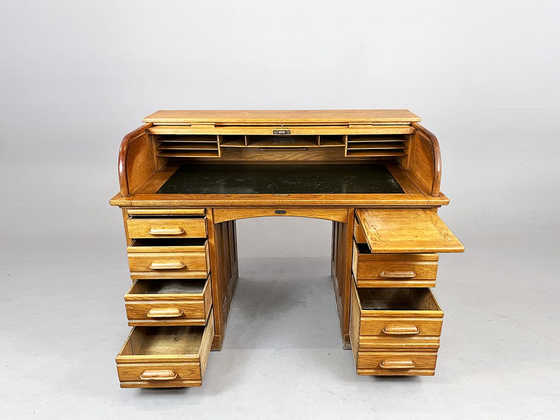 Foto Wooden Secretary Desk h105x140x80