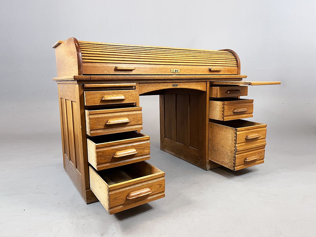 Foto Wooden Secretary Desk h105x140x80