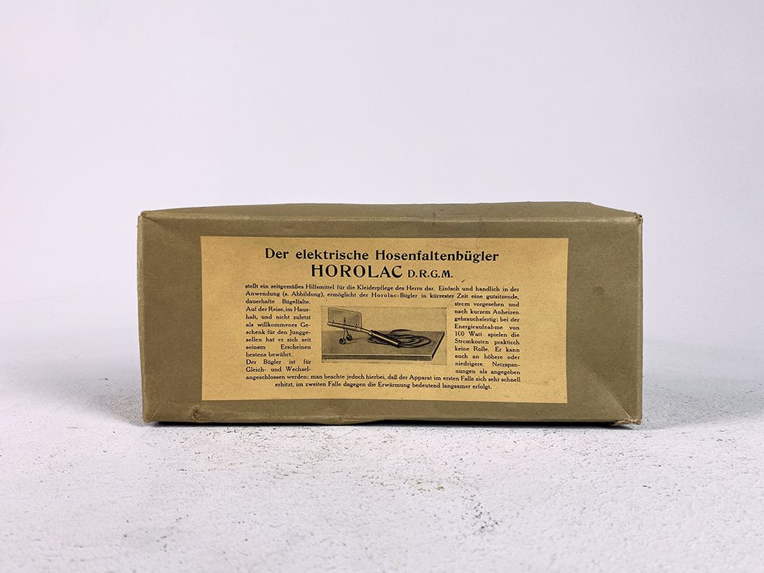Foto German Electric and Handy Iron &#8220;Hosenfaltenbügler&#8221;, 1930s