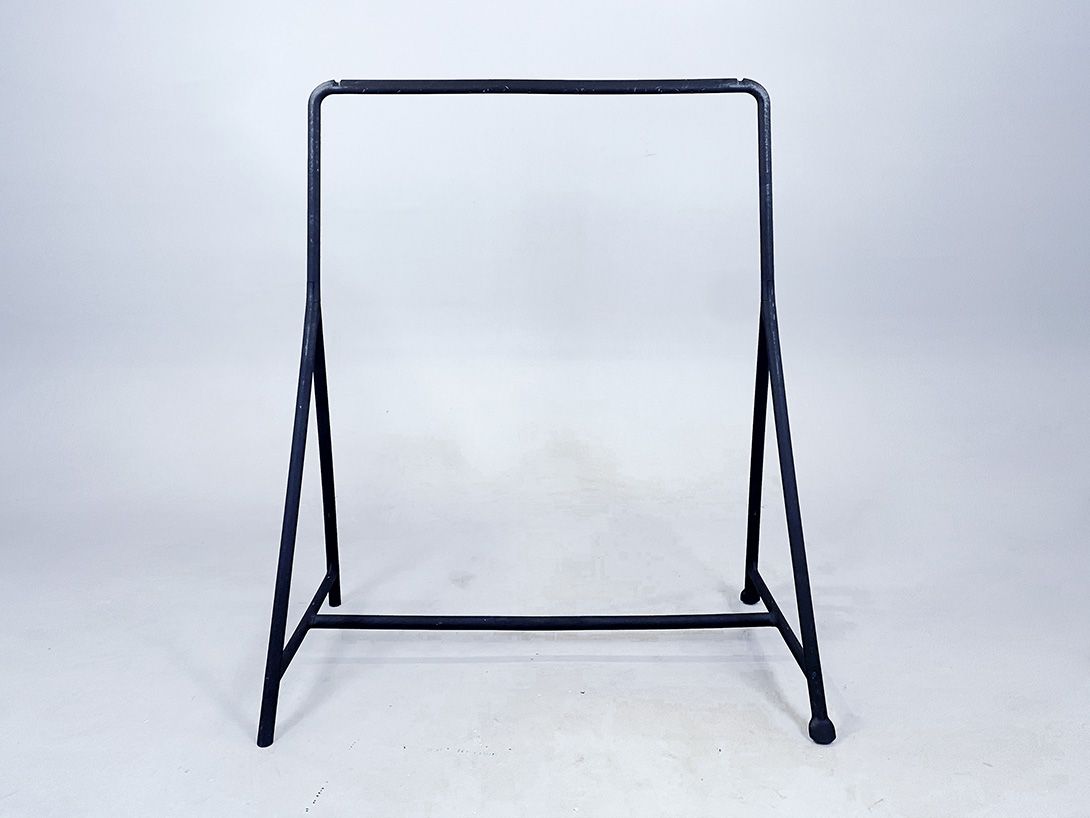 Foto Matte Black Metal Wardrobe h150