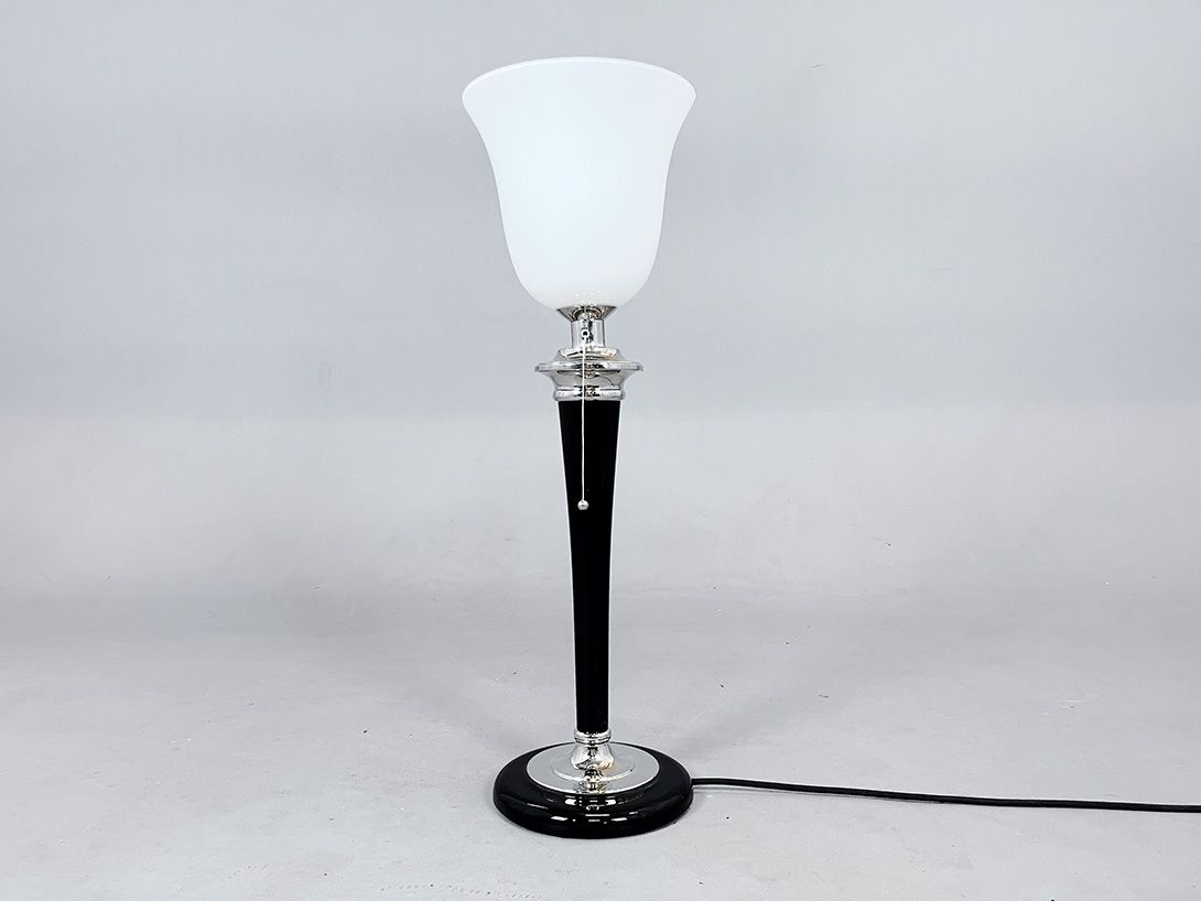 Foto Art Deco Tulip Table Lamp h78