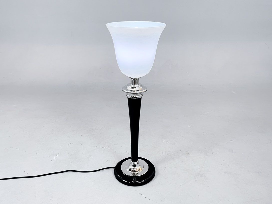 Foto Art Deco Tulip Table Lamp h78