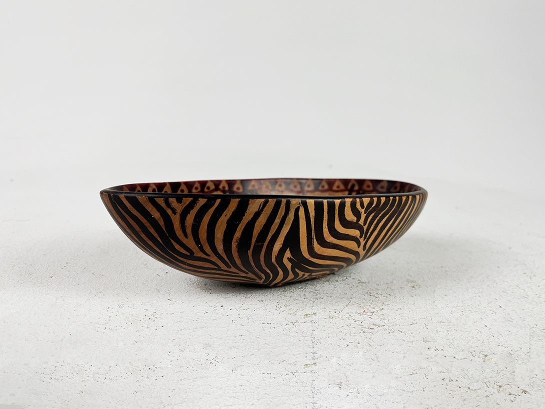 Foto Naturalistic Giraffe Bowl h6x23x13