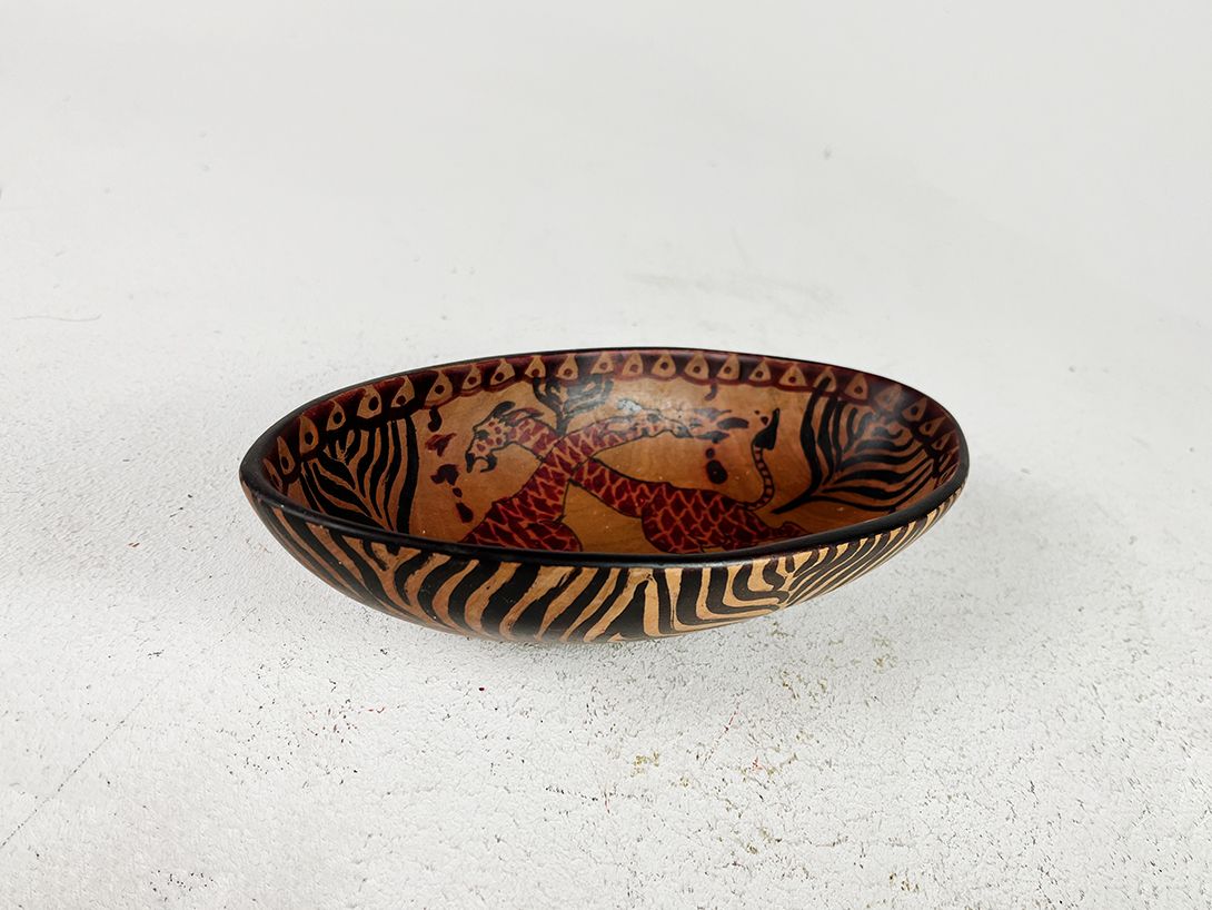 Foto Naturalistic Giraffe Bowl h6x23x13