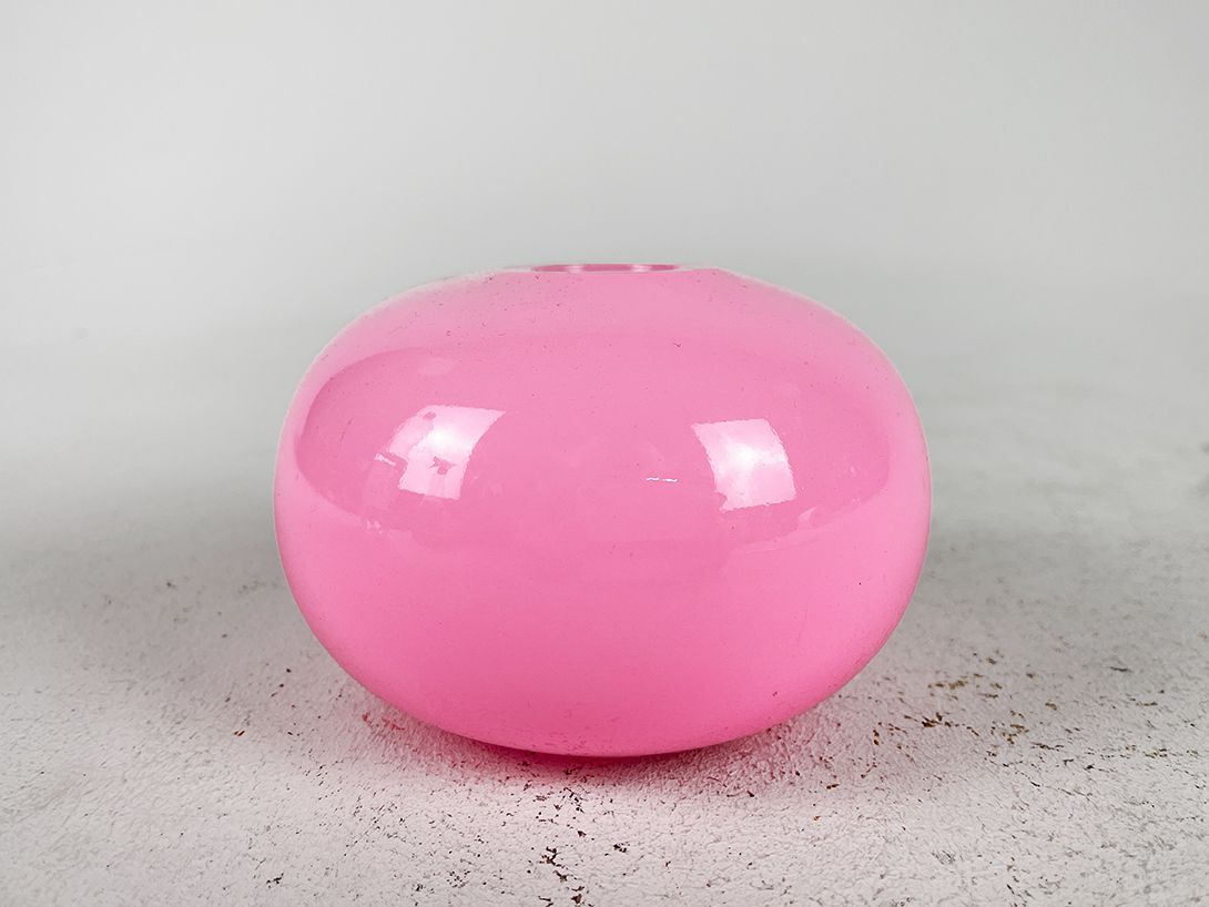Foto Pink Glass Vase h9x11