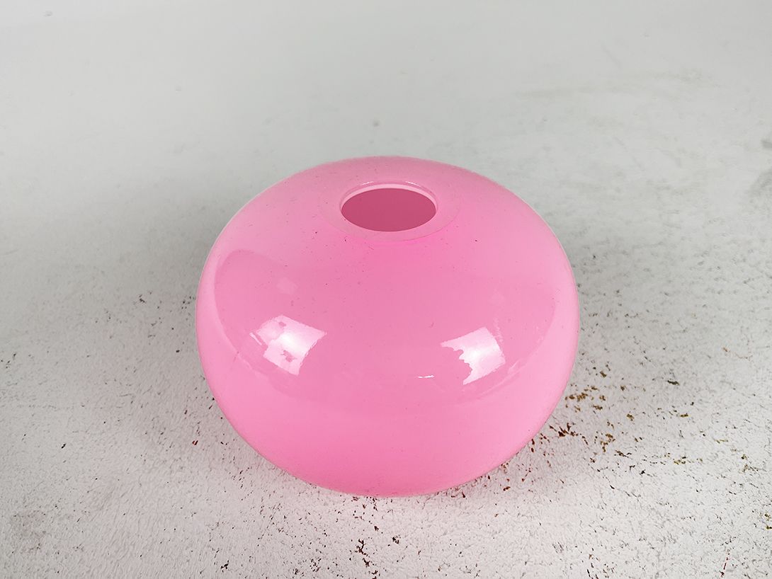 Foto Pink Glass Vase h9x11