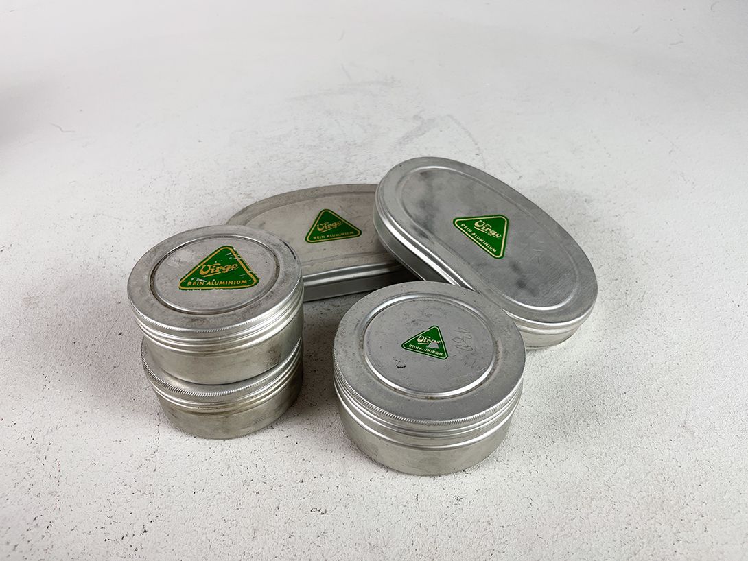 Foto Set of Virgo Aluminium Jars