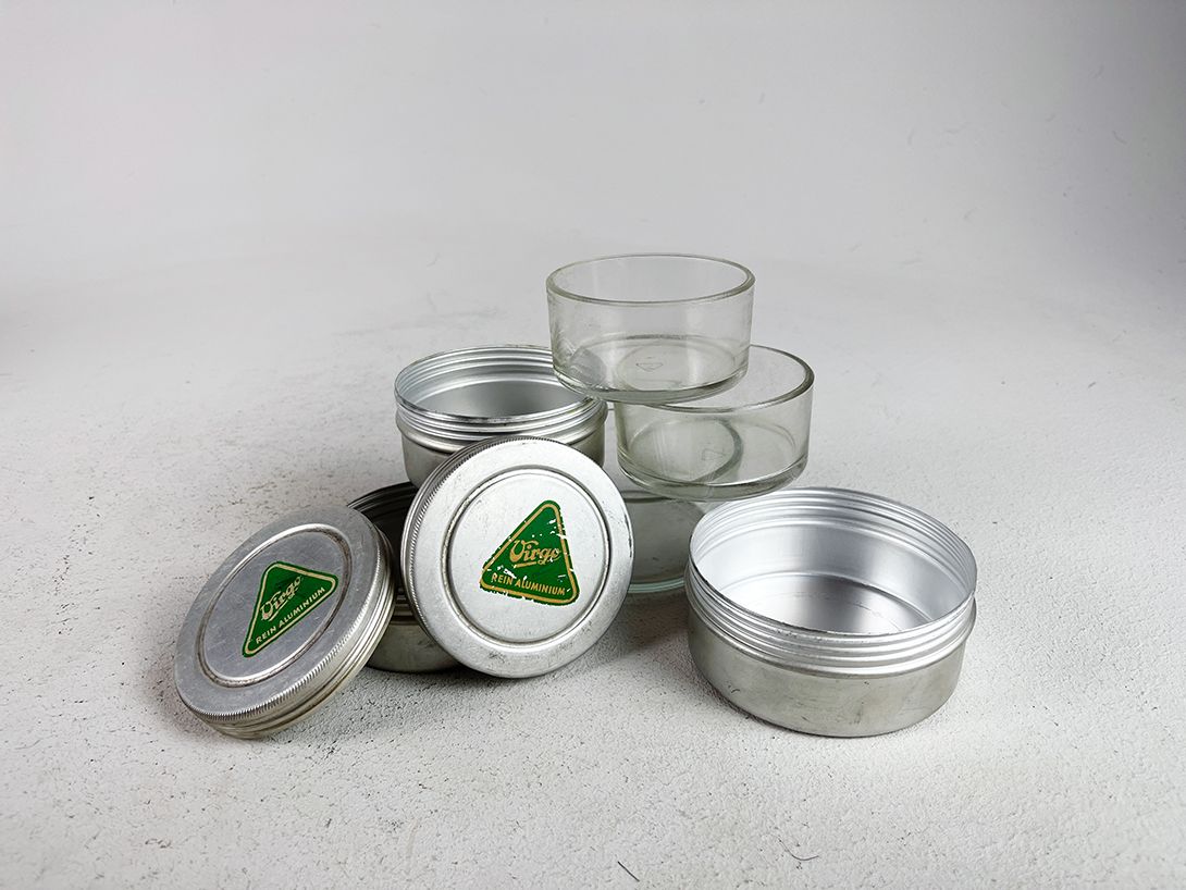Foto Set of Virgo Aluminium Jars