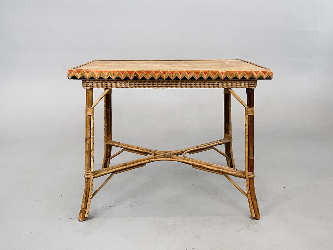Foto Colonial Bamboo Kitchen Table h70x91x63