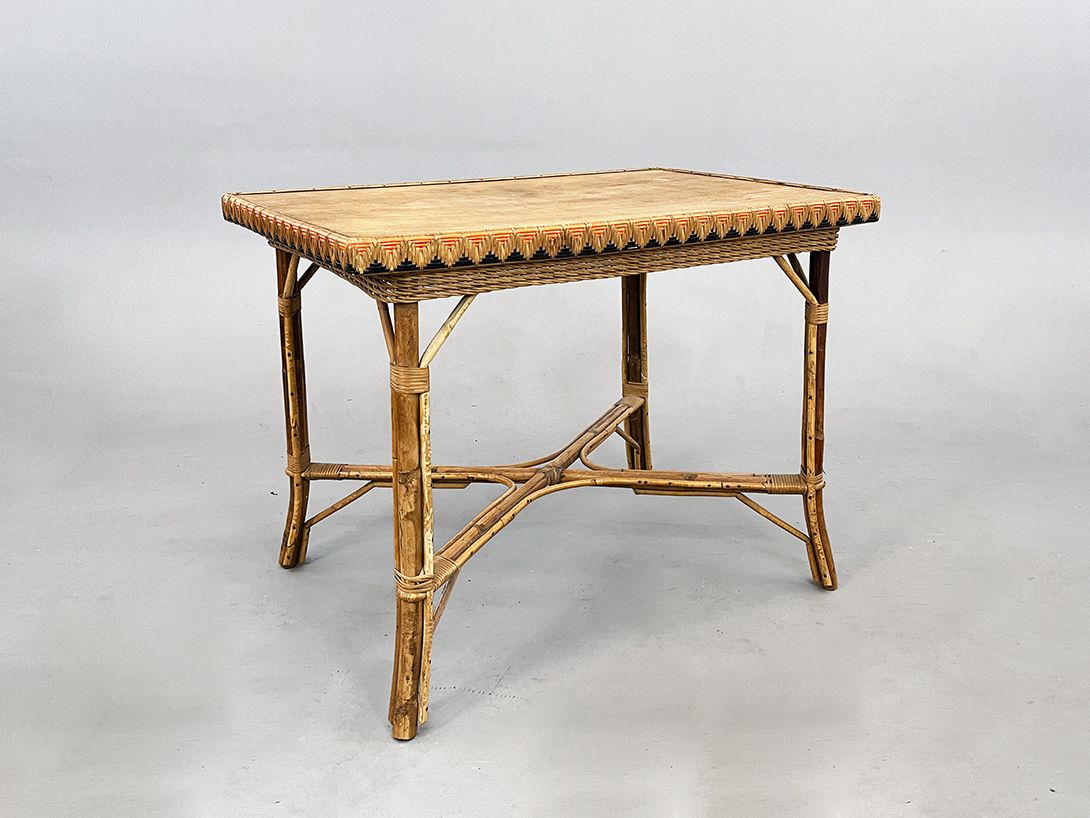 Foto Colonial Bamboo Kitchen Table h70x91x63