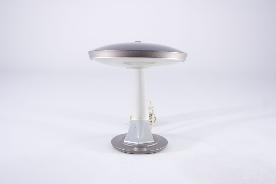 Foto Grey Falux Desk Lamp Fase Spain 1956 h40