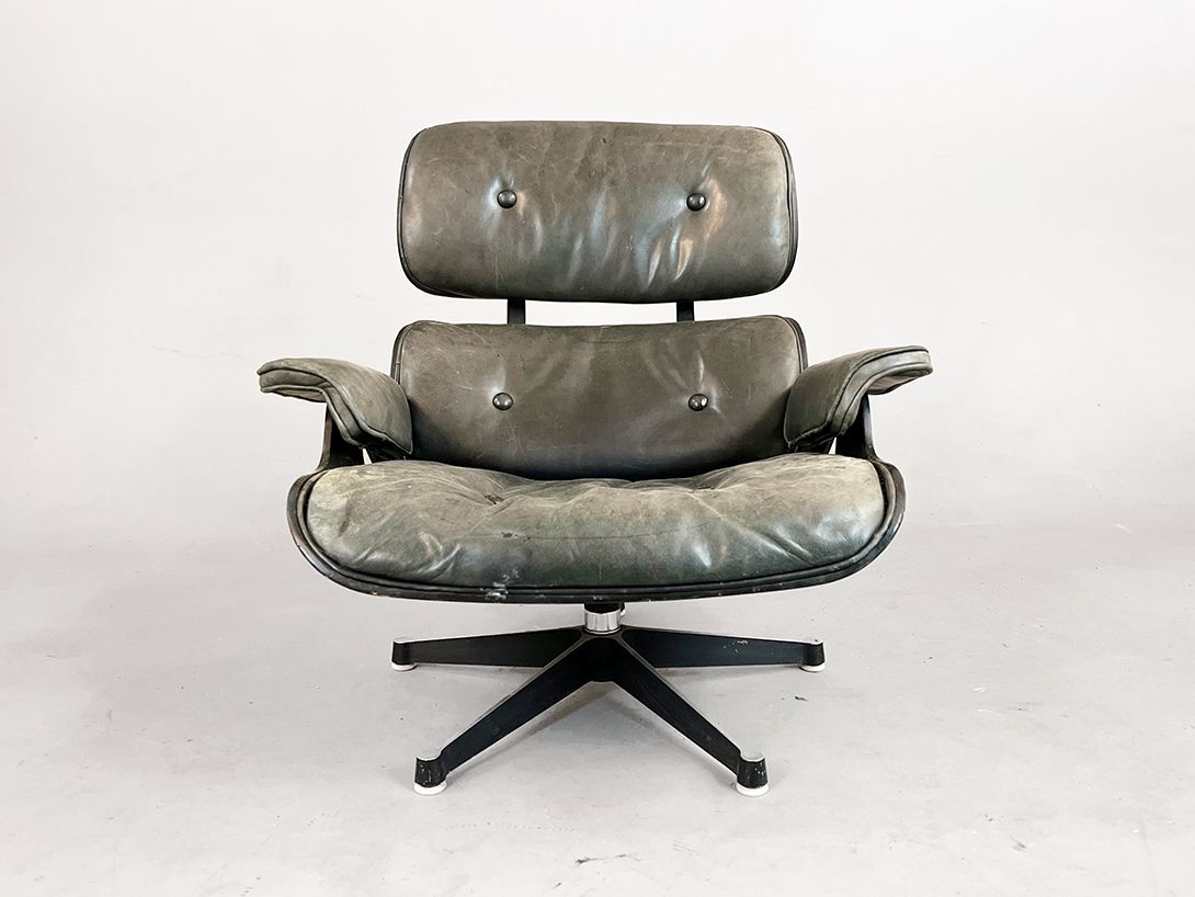Foto Rare Eames Lounge Chair in Rough Style h82