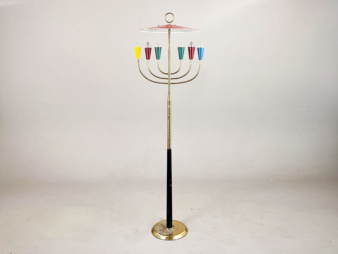 Foto Colorful Menora Lamp h190 E1+
