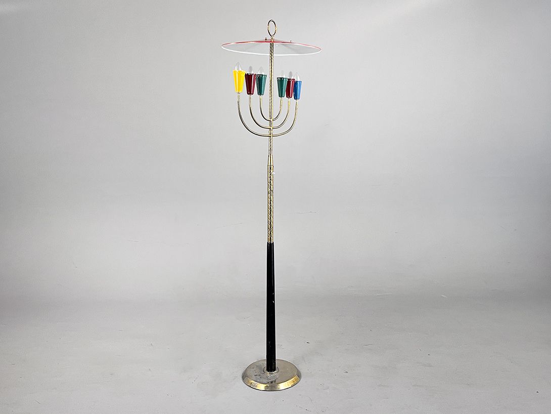 Foto Colorful Menora Lamp h190 E1+