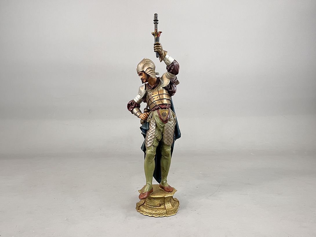 Foto Knight with Bunsen Burner Light h114