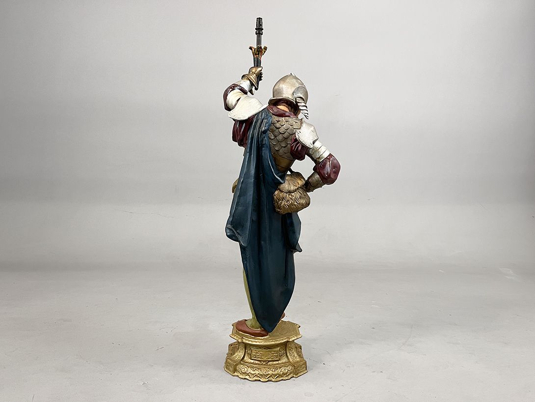 Foto Knight with Bunsen Burner Light h114