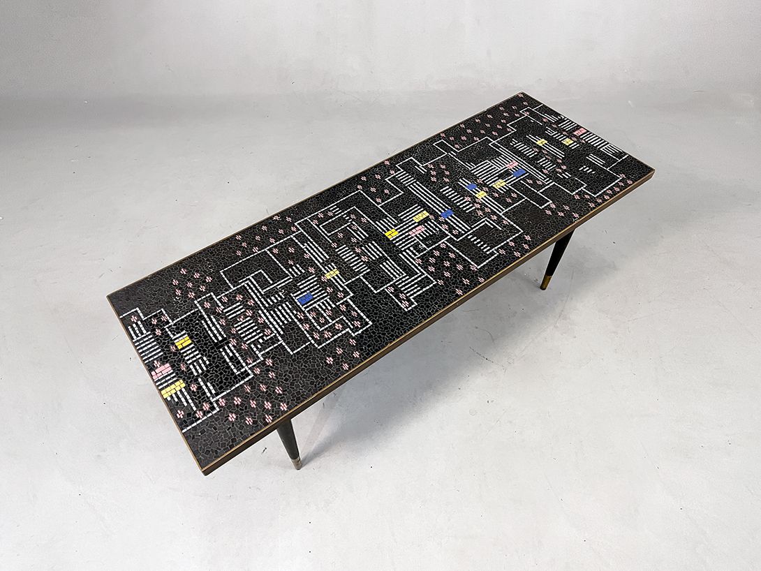 Foto Nifty Mosaic Coffee Table 1956 h53x150x55