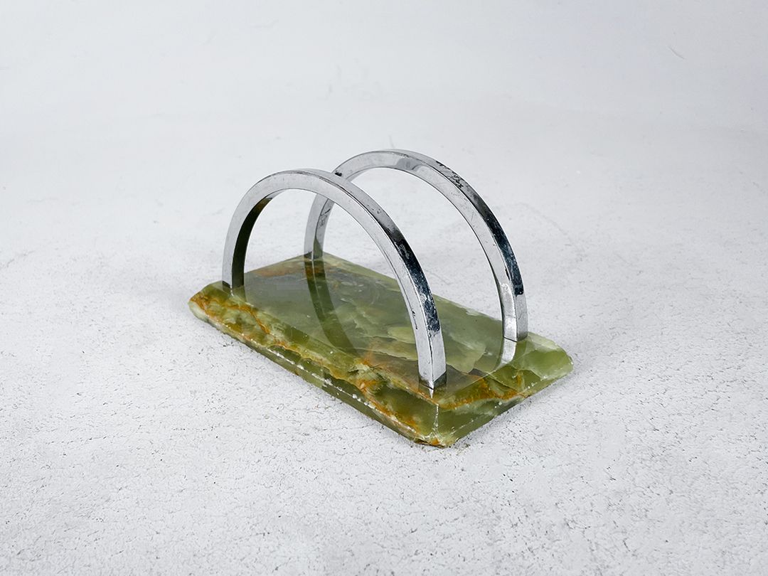 Foto Green and Chrome Letter Holder h9