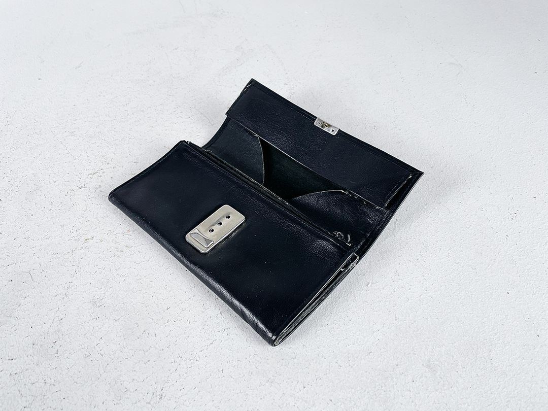 Foto Black Leather Wallet h10