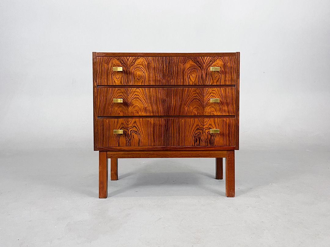 Foto Palisander Nightstand with Drawers h60x60x32