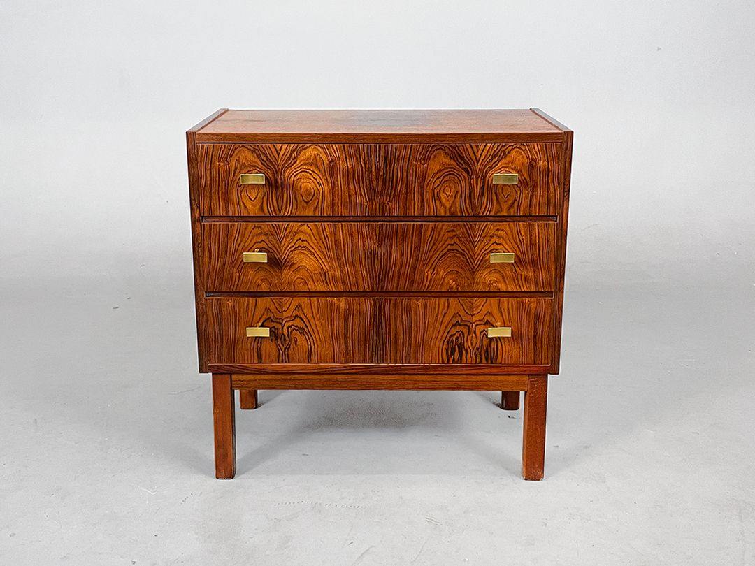 Foto Palisander Nightstand with Drawers h60x60x32