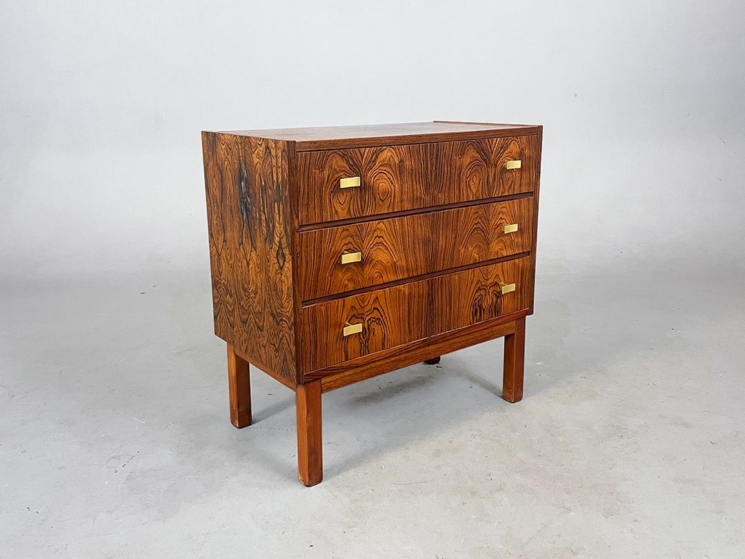 Foto Palisander Nightstand with Drawers h60x60x32