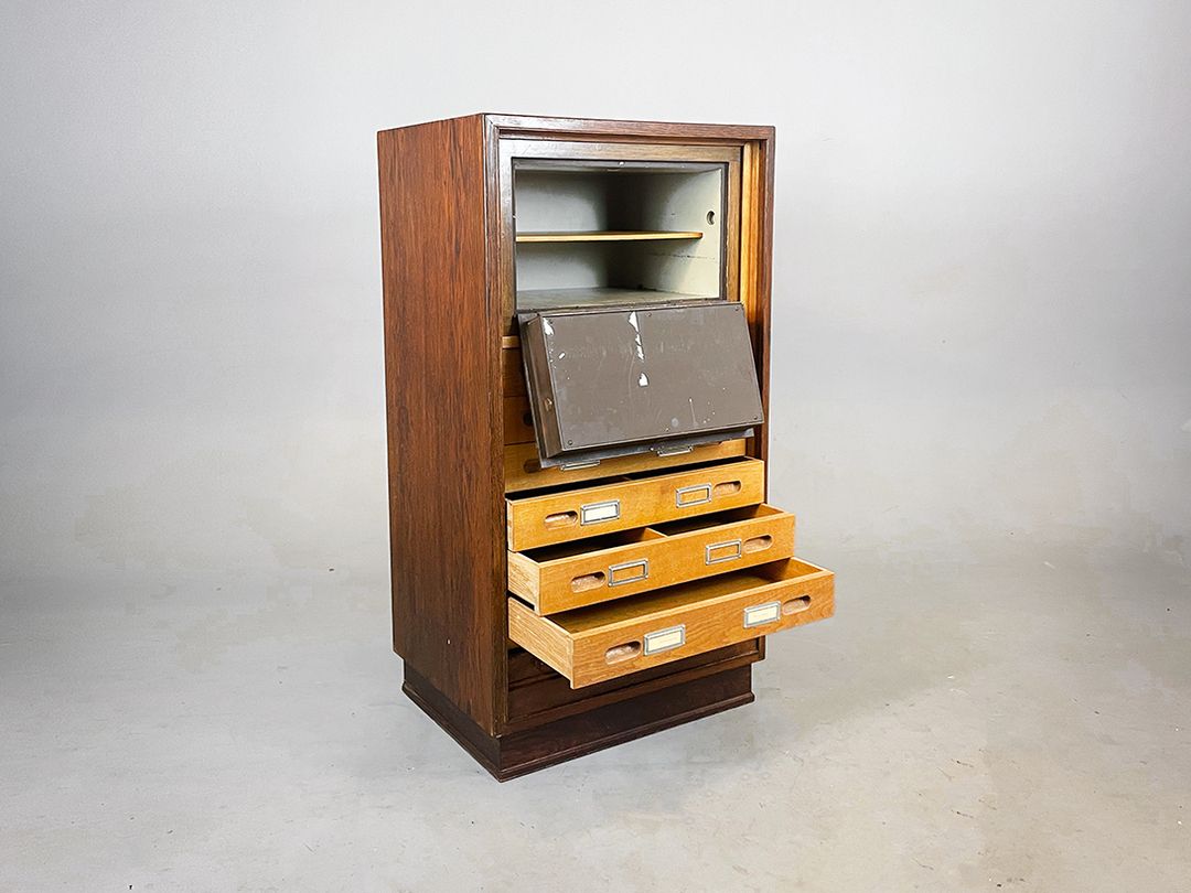 Foto Massive Heavy Secretary with Safe Inside h130x70x50