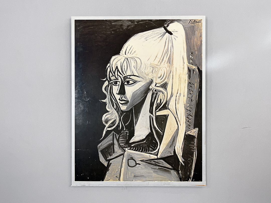 Foto Expressive Cubistic Portrait of a Woman h82x63 Y14