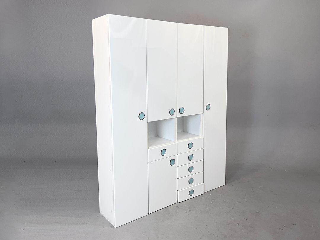 Foto White Modern Cabinet With Drawers h174