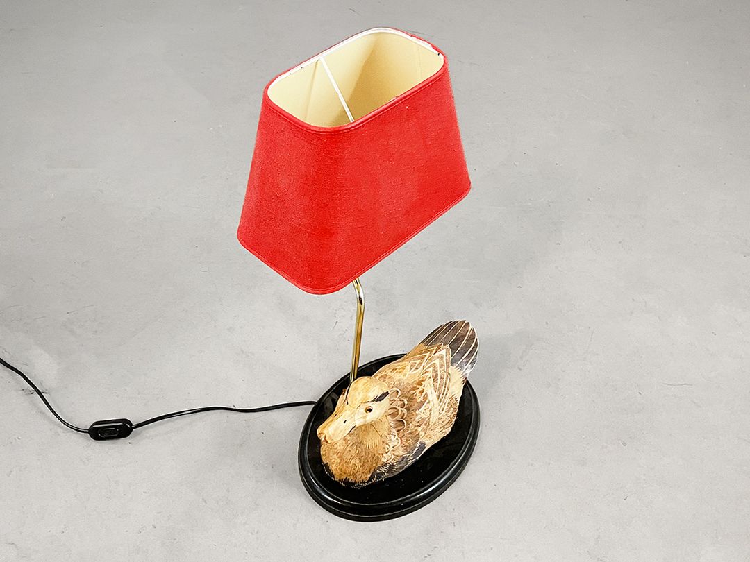 Foto Charming Duck Lamp On Stand h50 RJ3