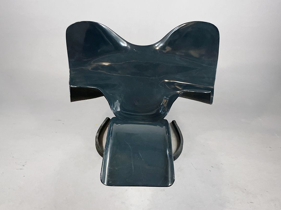 Foto Fauteil Éléphant or Rancillac Chair Limited Version Paris 1968