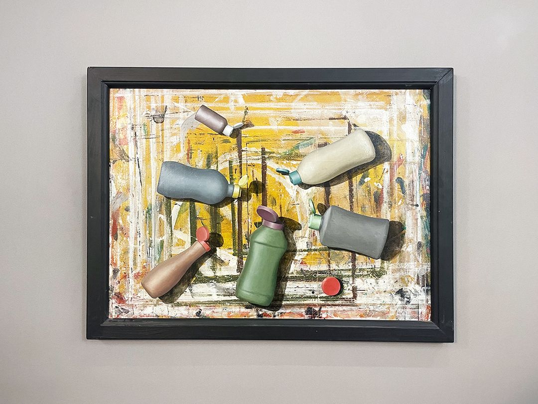 Foto Abstract Paint Bottles h62x82 7B9