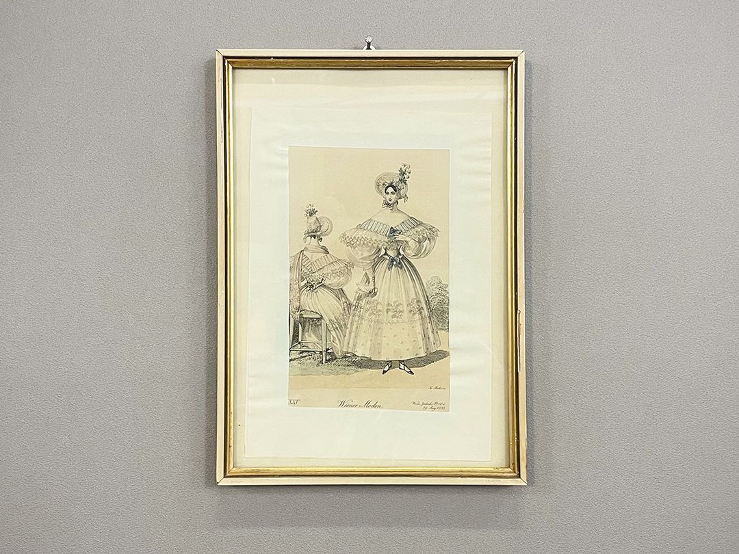Foto Framed Advertisement for Vienna Fashion h32x23 26C18
