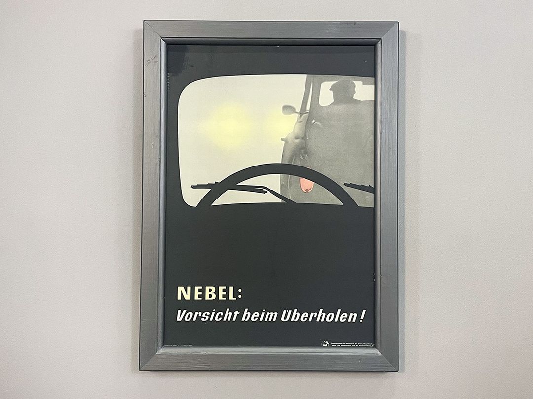 Foto GDR Poster, Beware of the Fog, Nebel h65x48 22A9