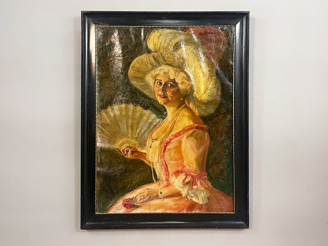 Foto Painting of a a Glamorous Lady h125x97 39A12
