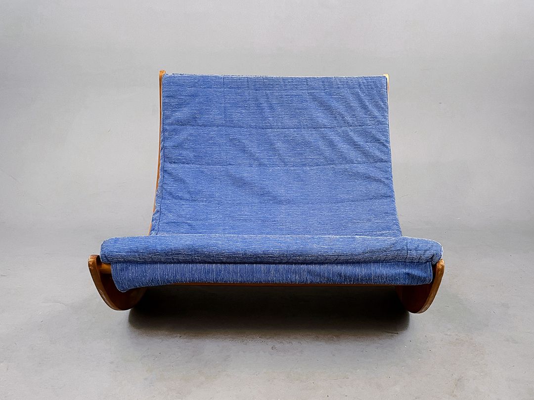 Foto Rocking Chair Relaxer Mid Century Verner Panton for Rosenthal
