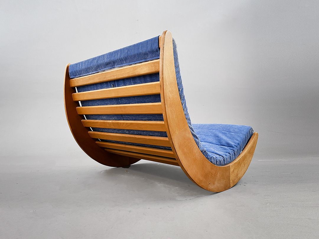 Foto Rocking Chair Relaxer Mid Century Verner Panton for Rosenthal