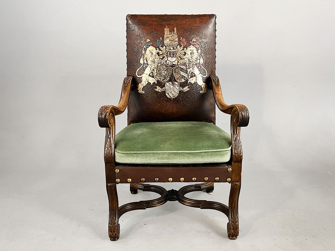Foto Royal Wilhelminian Throne Armchair, 1875