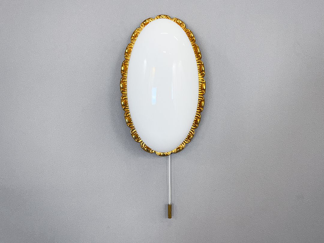 Foto Precious Oval Egg Art Deco Wall Lamp h25