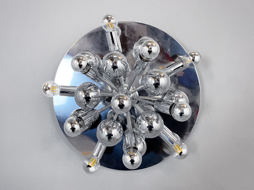 Foto Cosack Space Age Atomic Ceiling or Wall Lamp h45