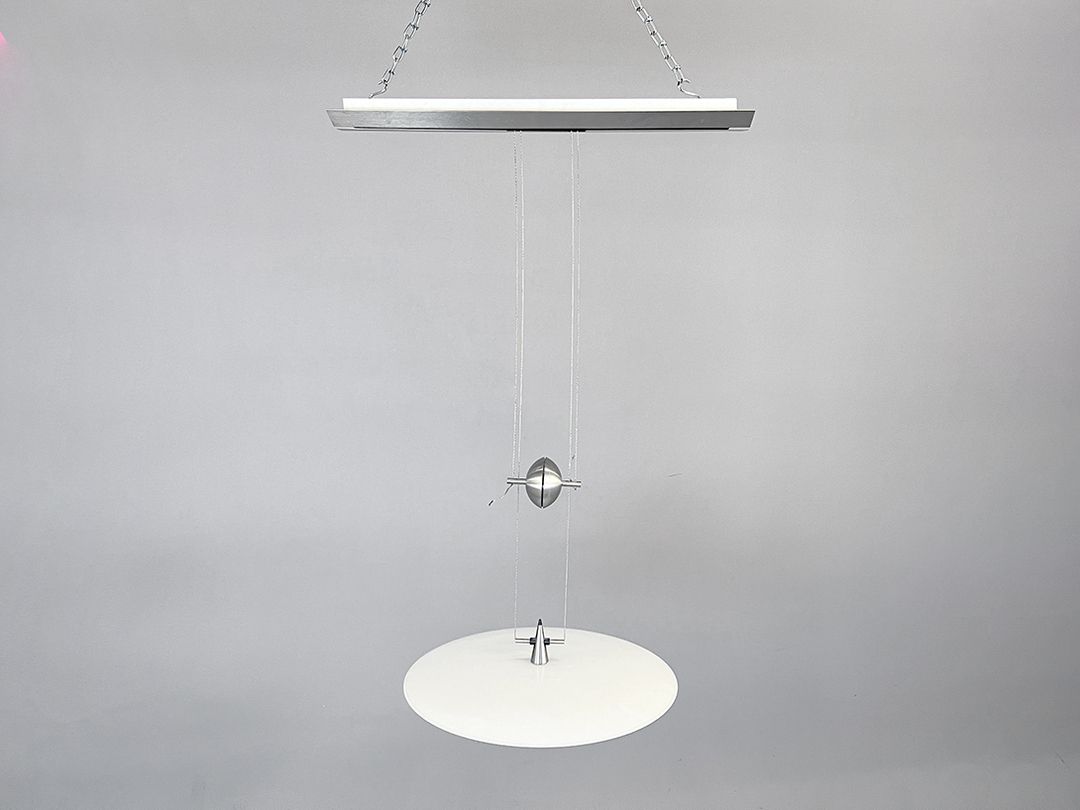 Foto ASTA Più Adjustable Pendant Lamp in Memphis Style by Kreisl Licht, 2012
