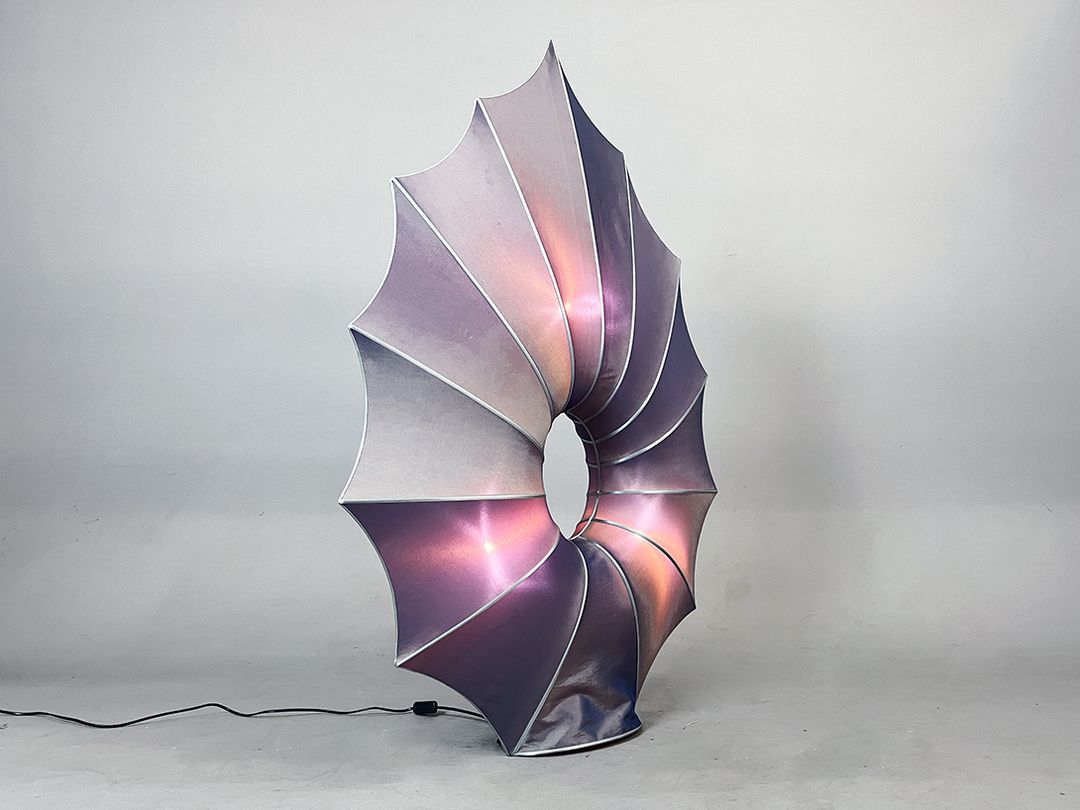 Foto Blue Gray “BaiPo120” Unique Fairy Forest Floor Lamp h144 *N