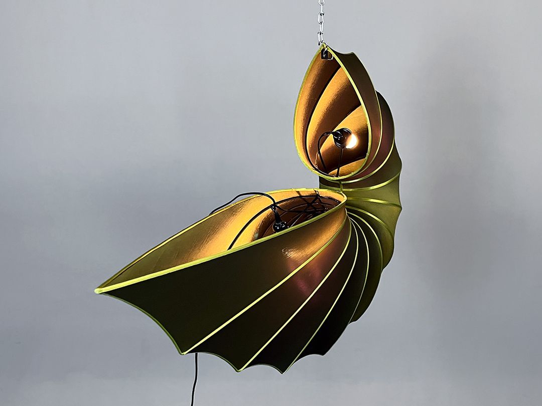 Foto Green &#8220;Seahorse 120&#8221; Unique Fairy Forest Pendant Lamp h90 *N